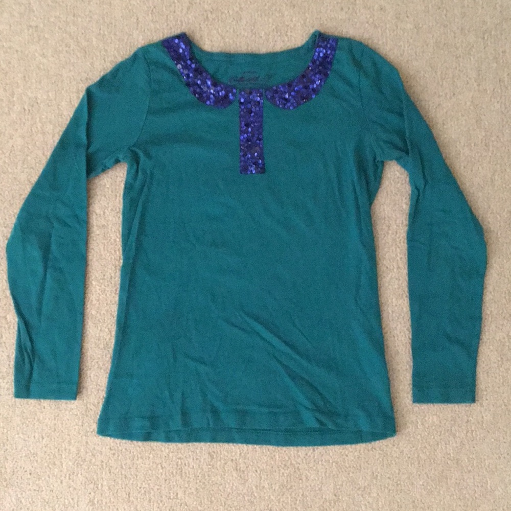 Crewcuts Girls’ Long-Sleeve Tee